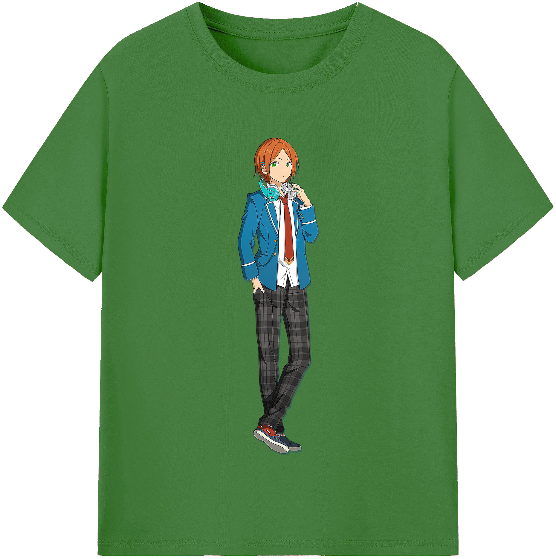 （画像用） あんさんぶるスターズ! Ensemble Stars レディースカジュアルプリントTシャツ（綿100％）